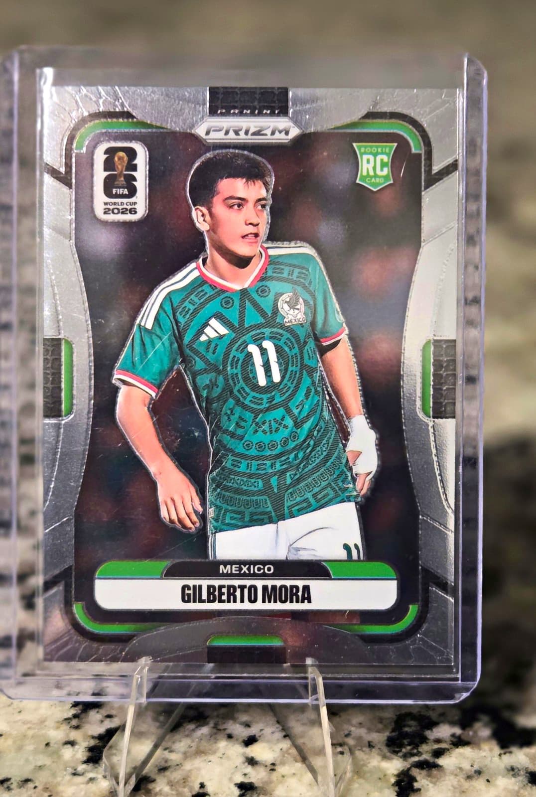Panini Prizm 2026 FIFA World Cup Gilberto Mora Variation Mexico #290 Rookie