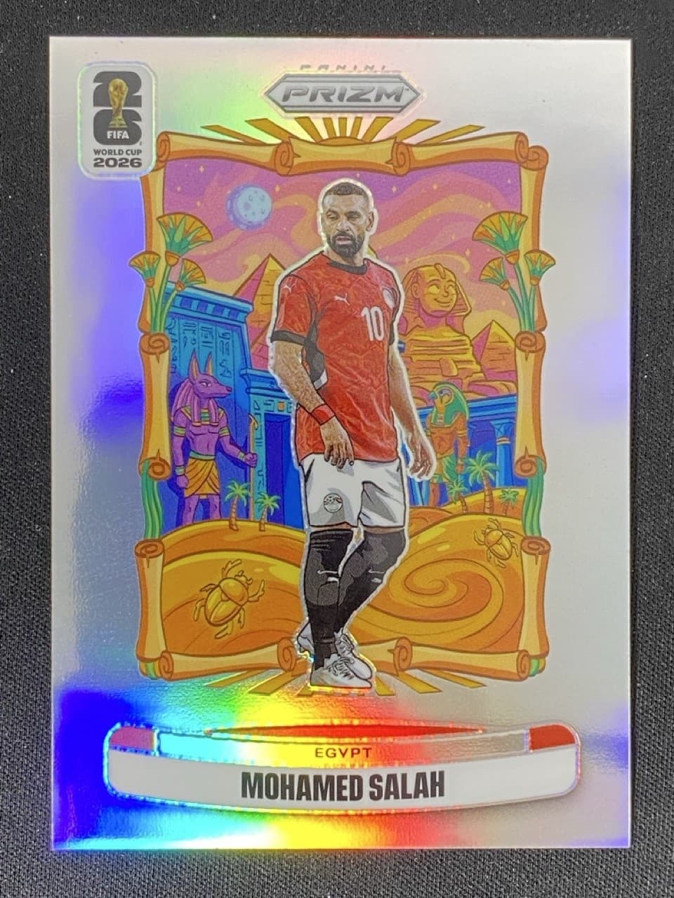 Mohamed Salah 2026 Panini Prizm FIFA World Cup National Landmarks #8 -n5