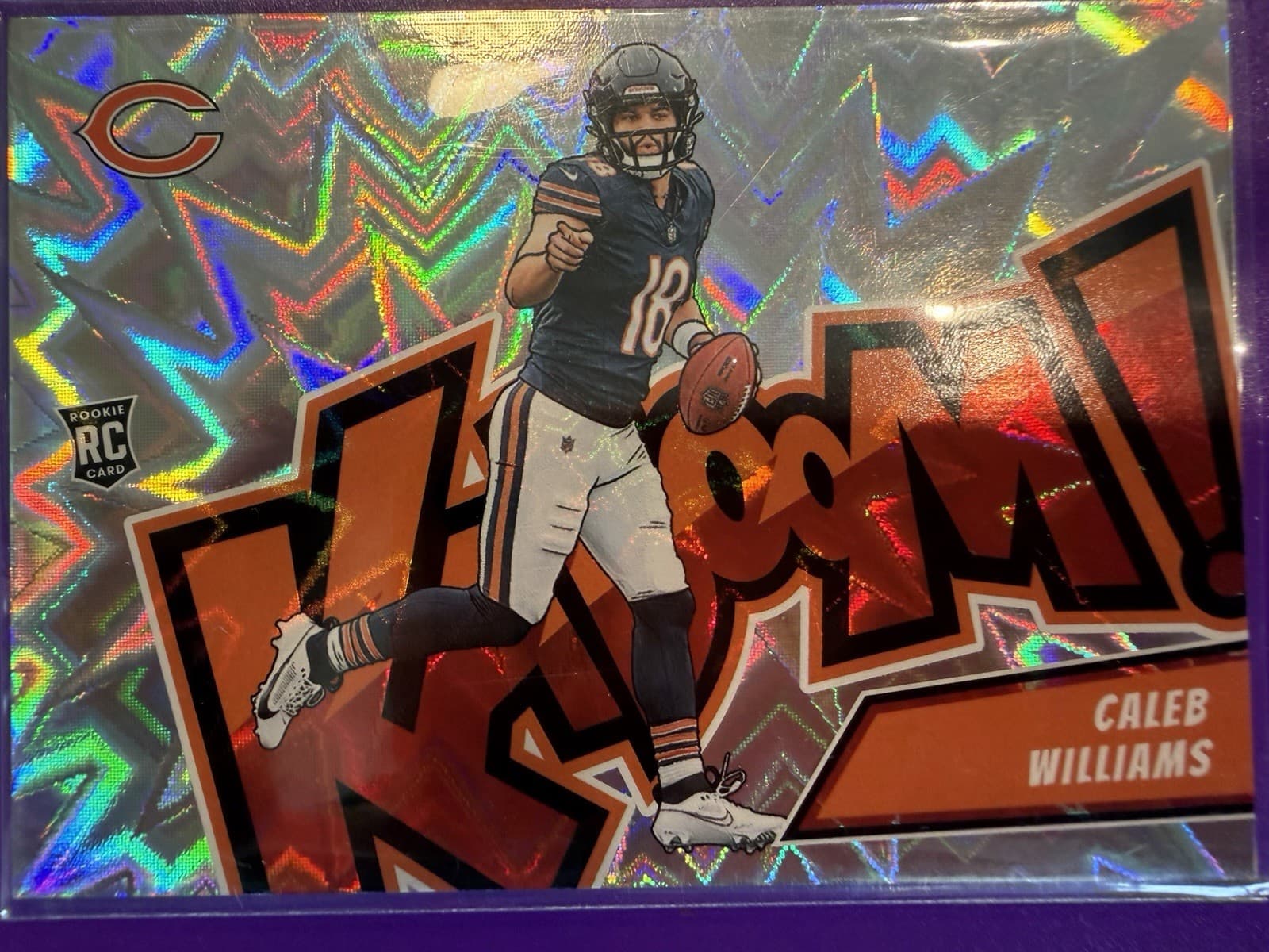 Panini 2024 Absolute Kaboom! Horizontal Insert Caleb Williams Rookie #16 Bears 