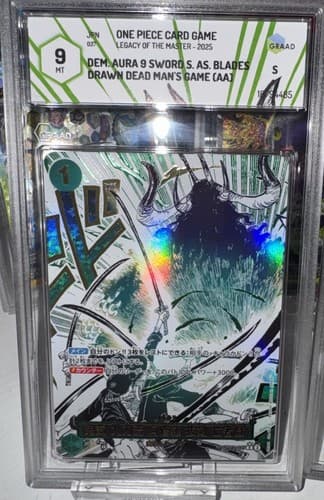 ONE PIECE ZORO Card TCG OP12-037 Demon Aura Dead Man's Game (Manga Event) JAP
