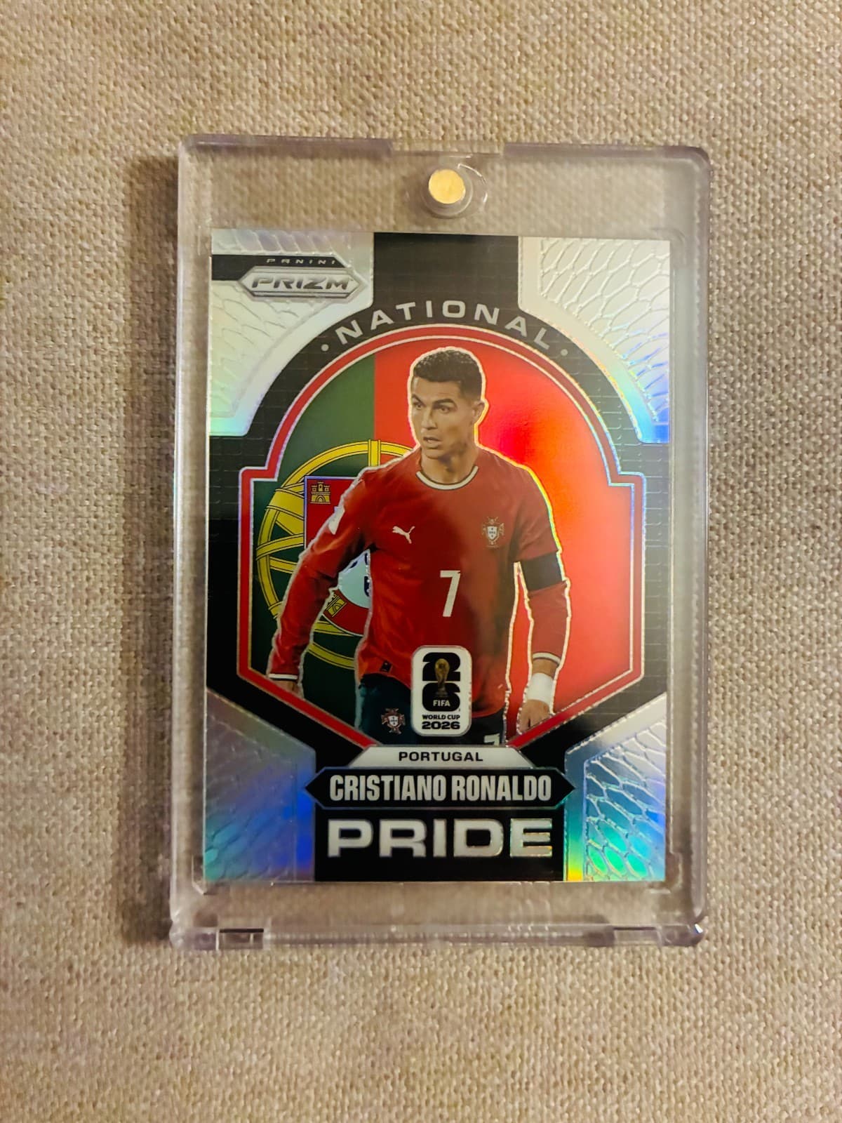 2026 Panini Prizm FIFA Christiano Ronaldo #7 National Pride