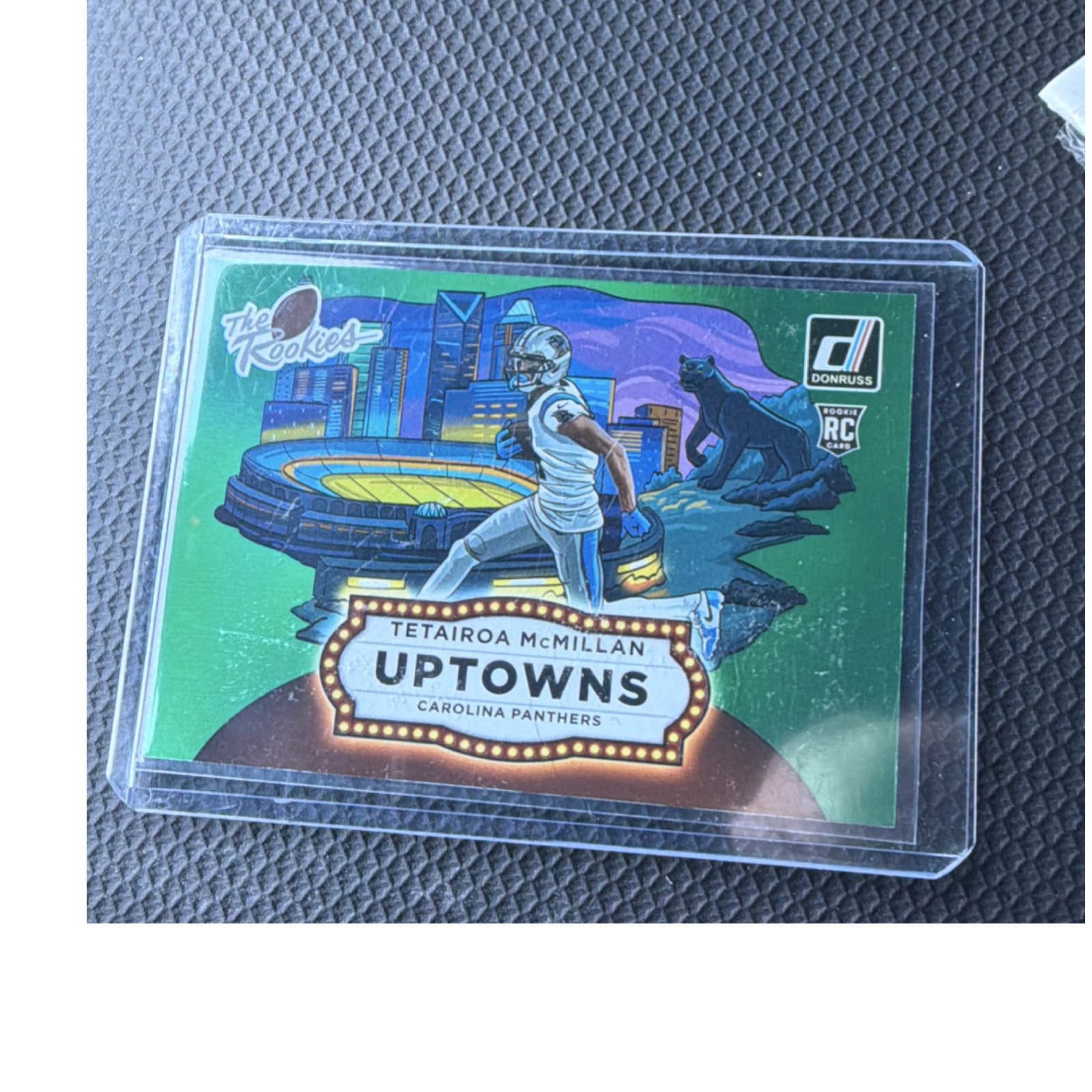 Panini 2025 Uptowns Tetairoa McMillan Rookie TRU-7 Carolina Panthers of 225