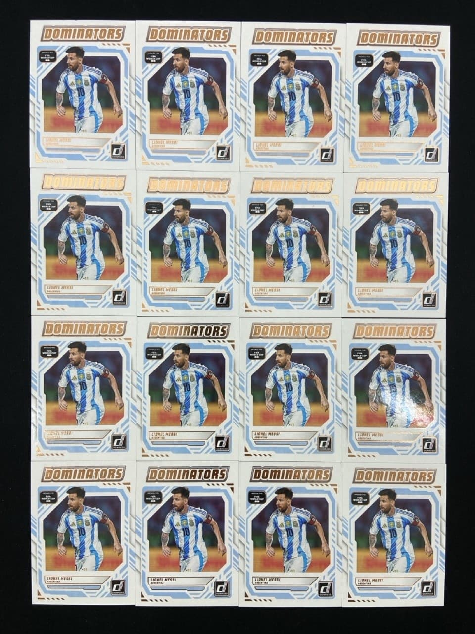 Lionel Messi 2025-26 Panini Donruss Road to FIFA World Cup Dominators #3 Lot 16