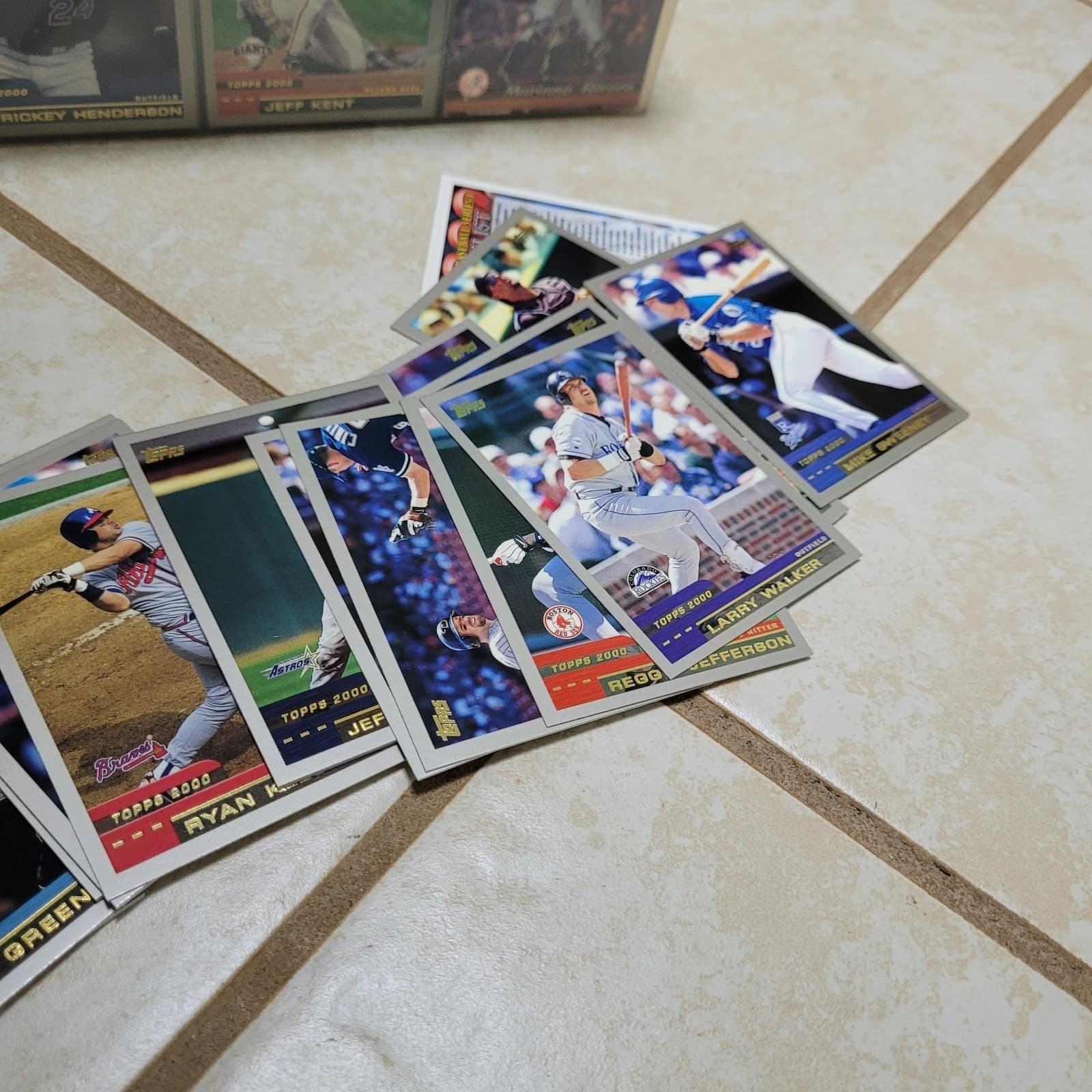Big Lot of Baseball Card 90s 2000s Topps etc