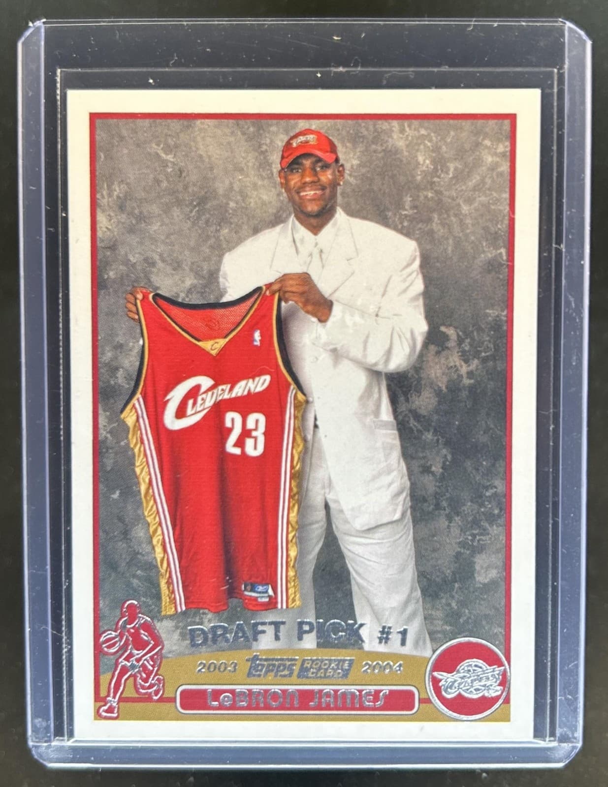 2003-04 Topps LeBron James Rookie RC #221 Cavaliers