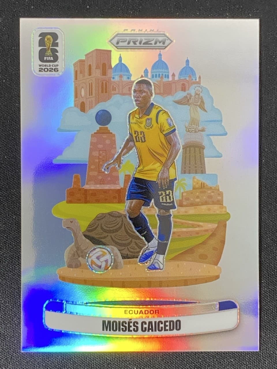 Moises Caicedo 2026 Panini Prizm FIFA World Cup National Landmarks #13 -n5
