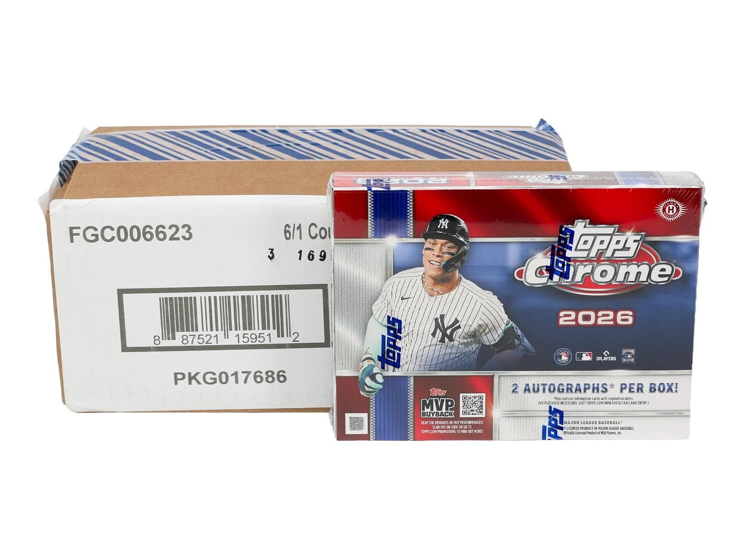 2026 Topps Chrome Baseball Delight 6-Box Case