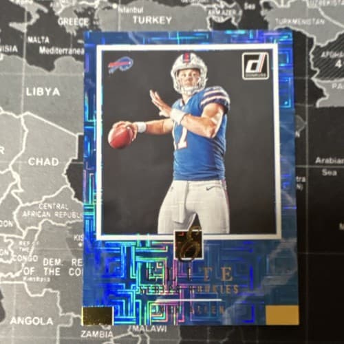 2018 Panini Donruss Elite Series Rookies Josh Allen ESR-4 Buffalo Bills Football