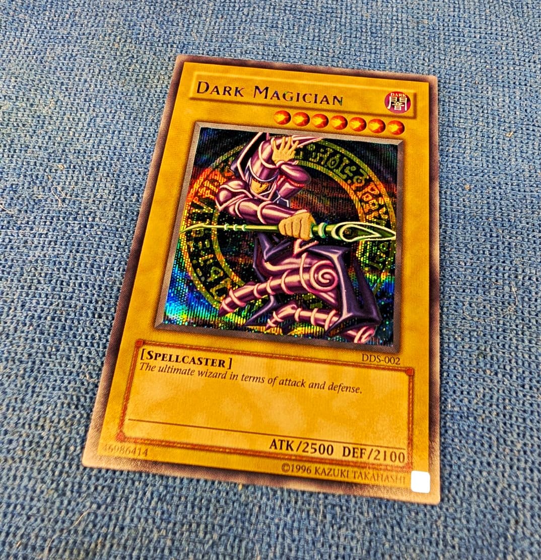 Yu-Gi-Oh! Dark Magician DDS-002 Prismatic Secret Rare Grade Candidate PSA BGS 10