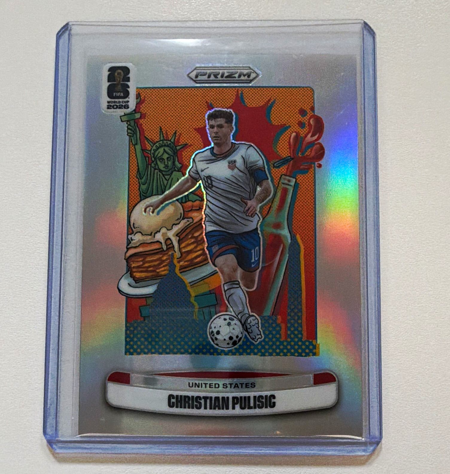 Panini 2026 Prizm FIFA World Cup Christian Pulisic National Landmarks #21