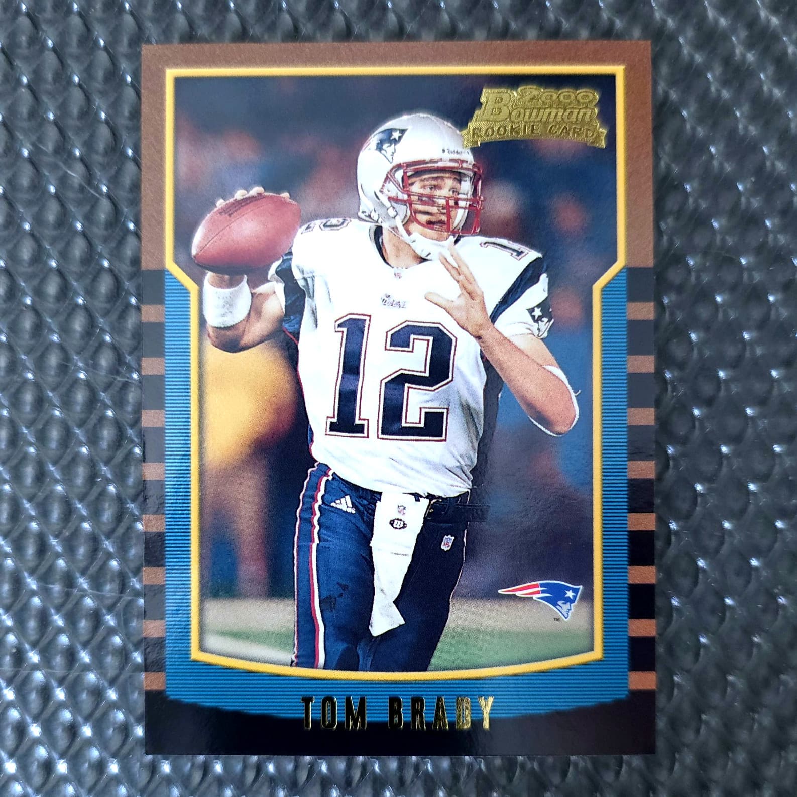 Bowman 2000 Tom Brady Rookie Card #263 - Beautiful Surface!