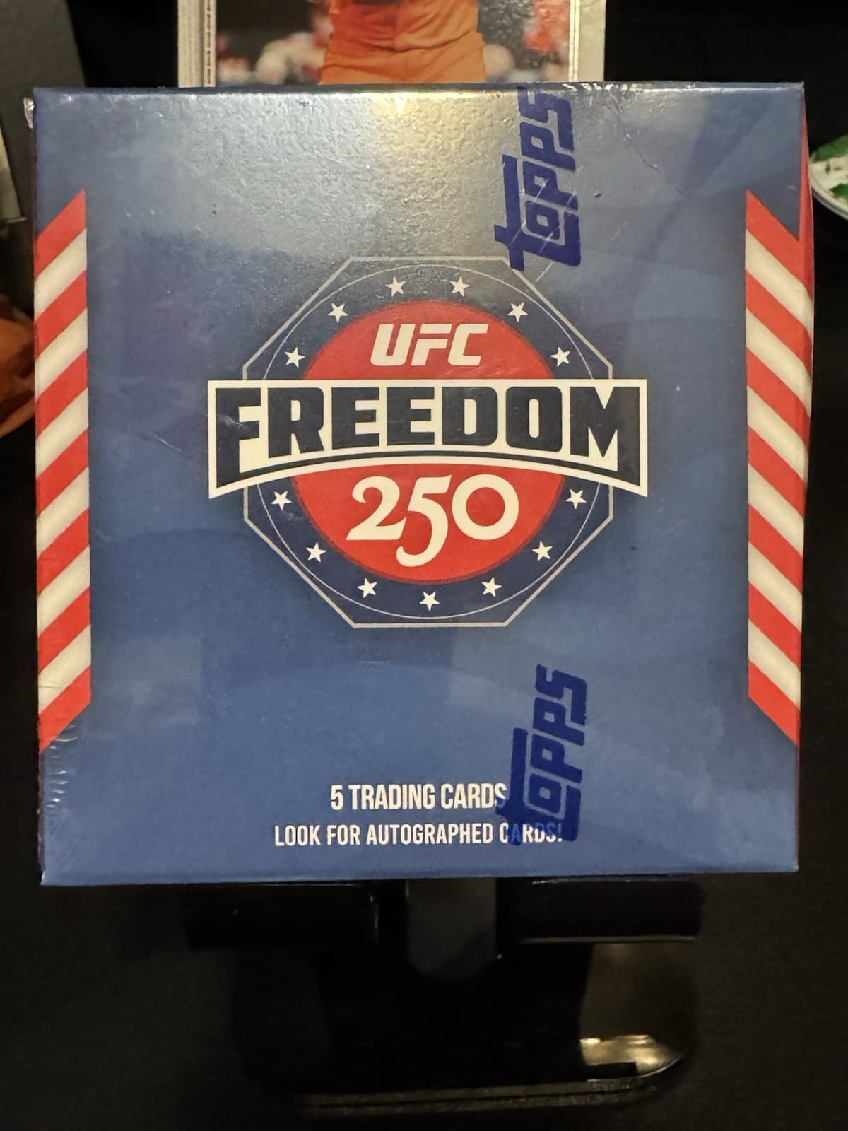 2026 Topps UFC Freedom 250 Hobby Box Sealed Brand New In Hand Ready to Ship