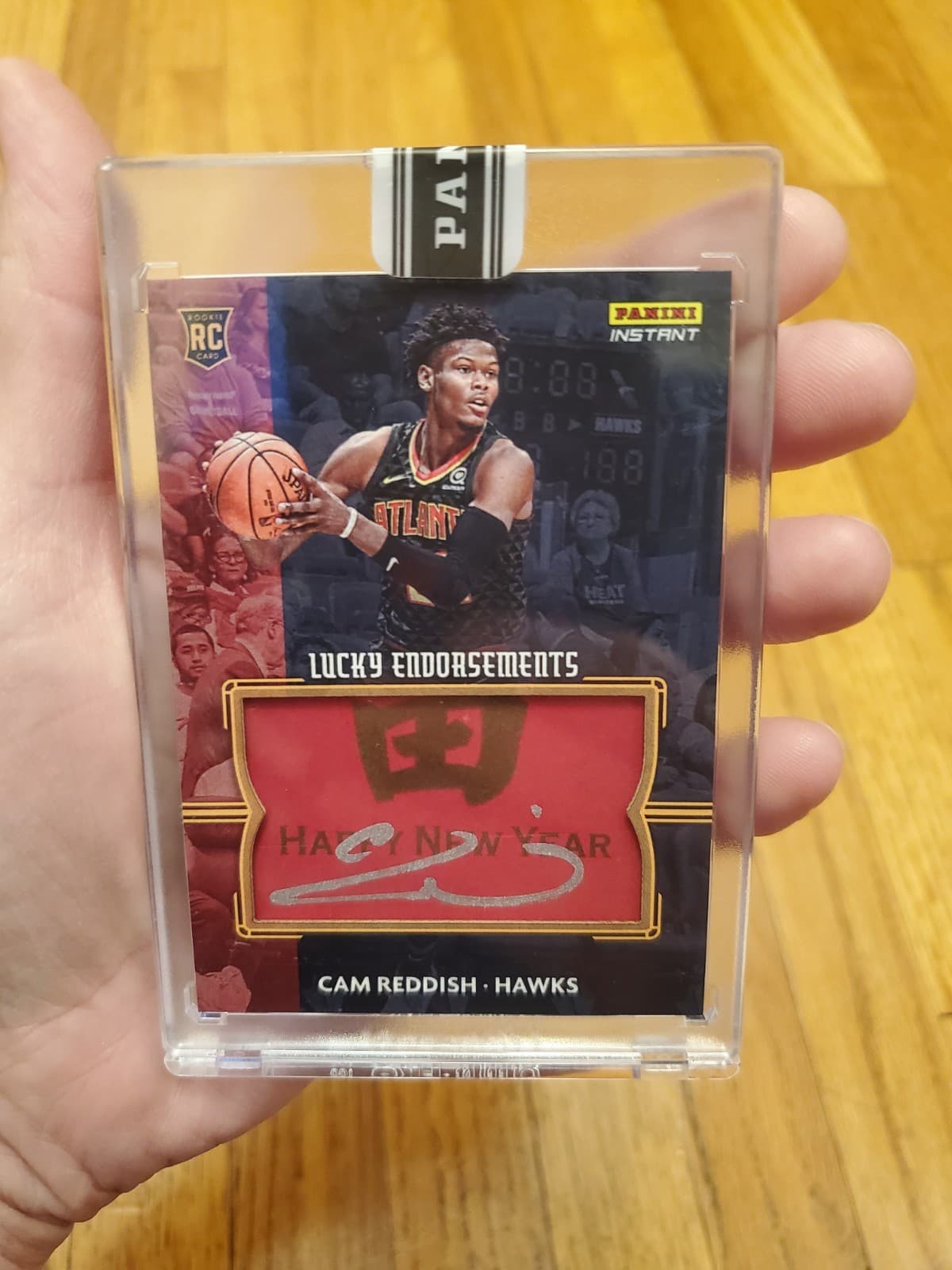 2019-20 Cam Reddish Panini Instant 1/7 1/1 One Chinese Lucky Endorsements RaRe!