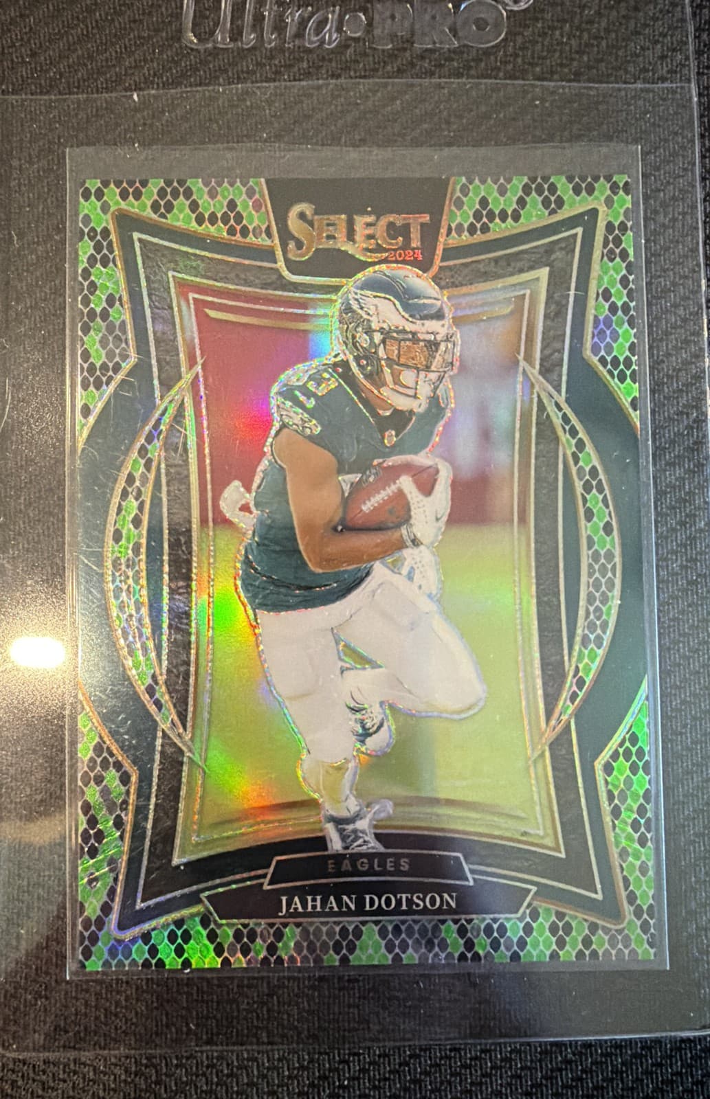 2024 Panini Select - Concourse Jahan Dotson #63 Green Dragon Scale Prizm /2