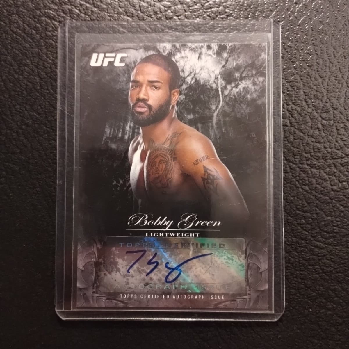 #137/245 Bobby Green Rookie Year Auto 2014 Topps UFC Bloodlines autograph mma