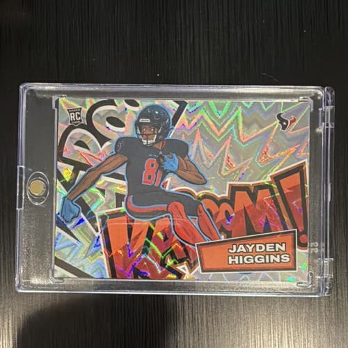 2025 Panini Absolute Kaboom! Rookie Jayden Higgins #36 Houston Texans NFL