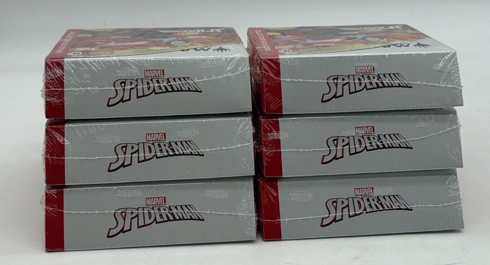 Lot of (6) Magic The Gathering Marvel Spider-Man Collector Boosters SEALED