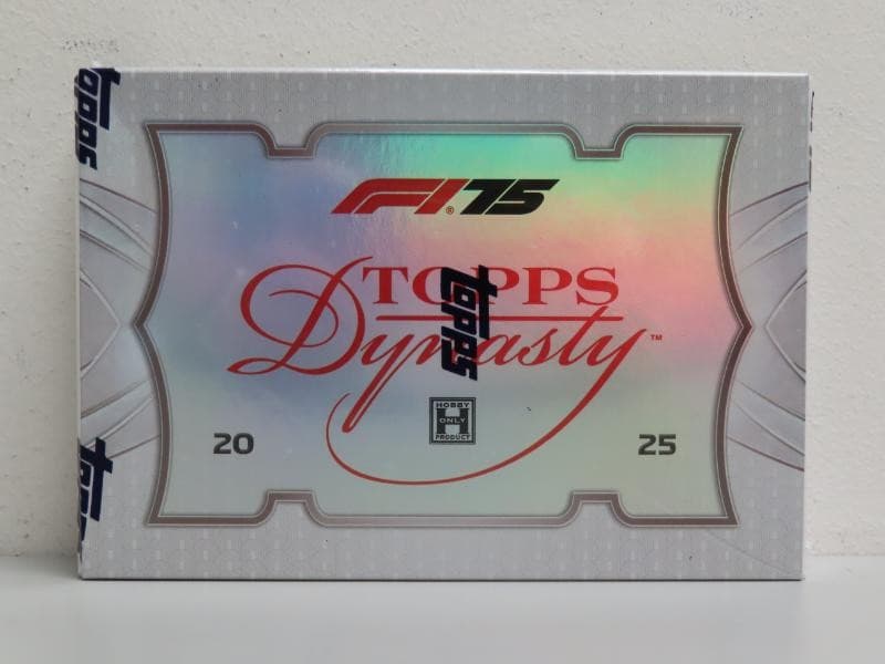 2025 Topps Dynasty F1 Formula 1 Racing Factory Sealed Hobby Box