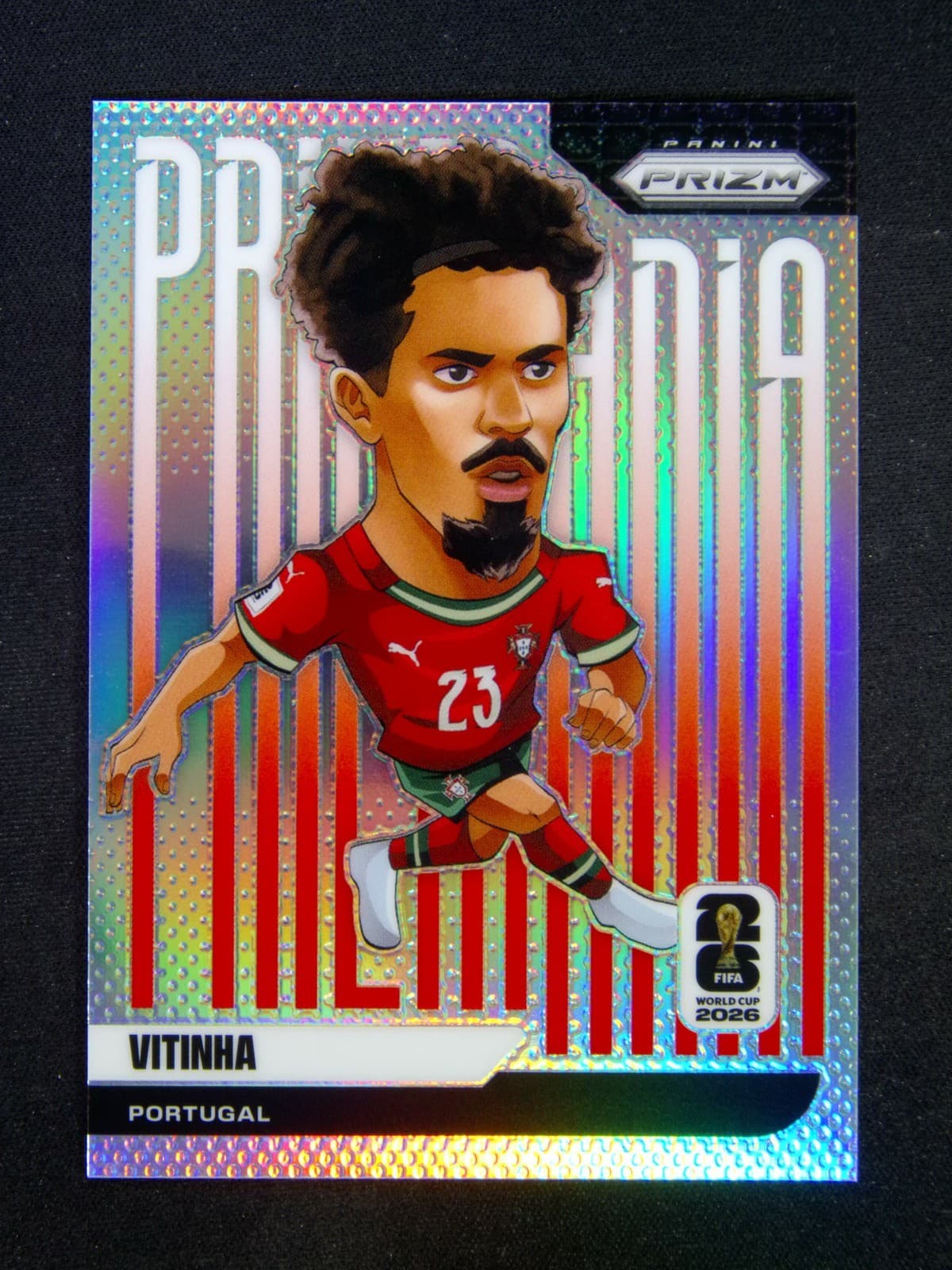 2026 Panini Prizm FIFA World Cup Vitinha #11 Prizmania Case Hit SSP