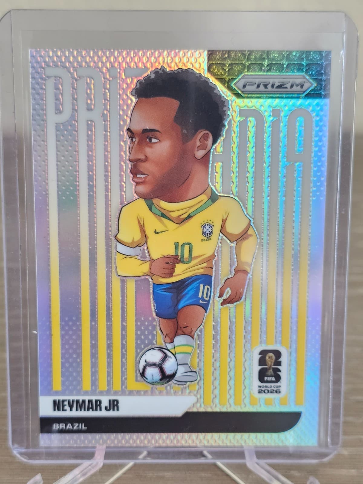 2026 Panini Prizm FIFA World Cup Neymar JR #22 Prizmania Case Hit SSP