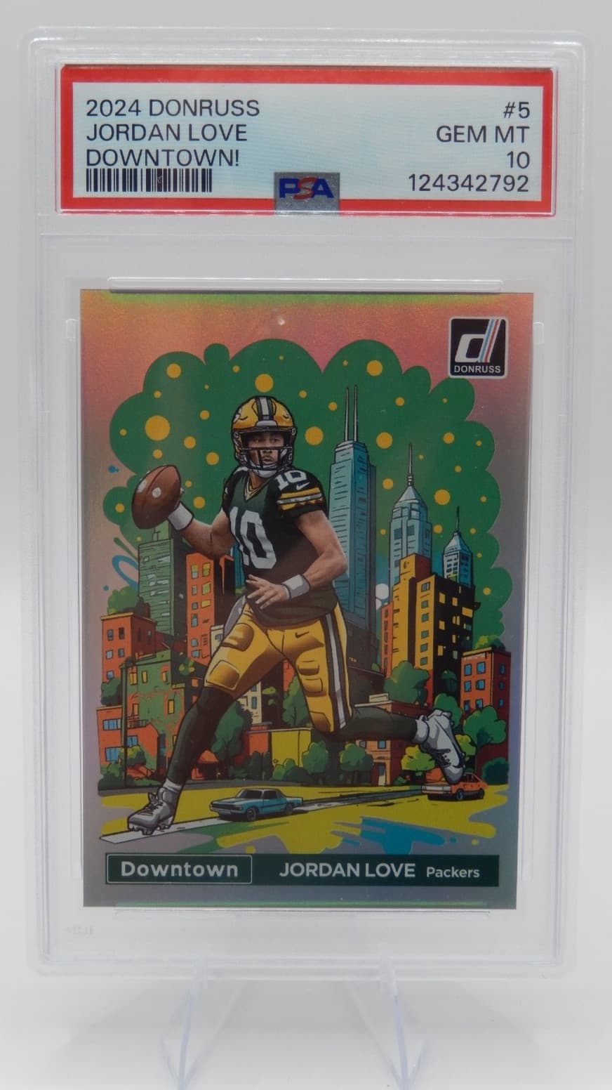 Jordan Love 2024 Panini Donruss #5 PSA 10