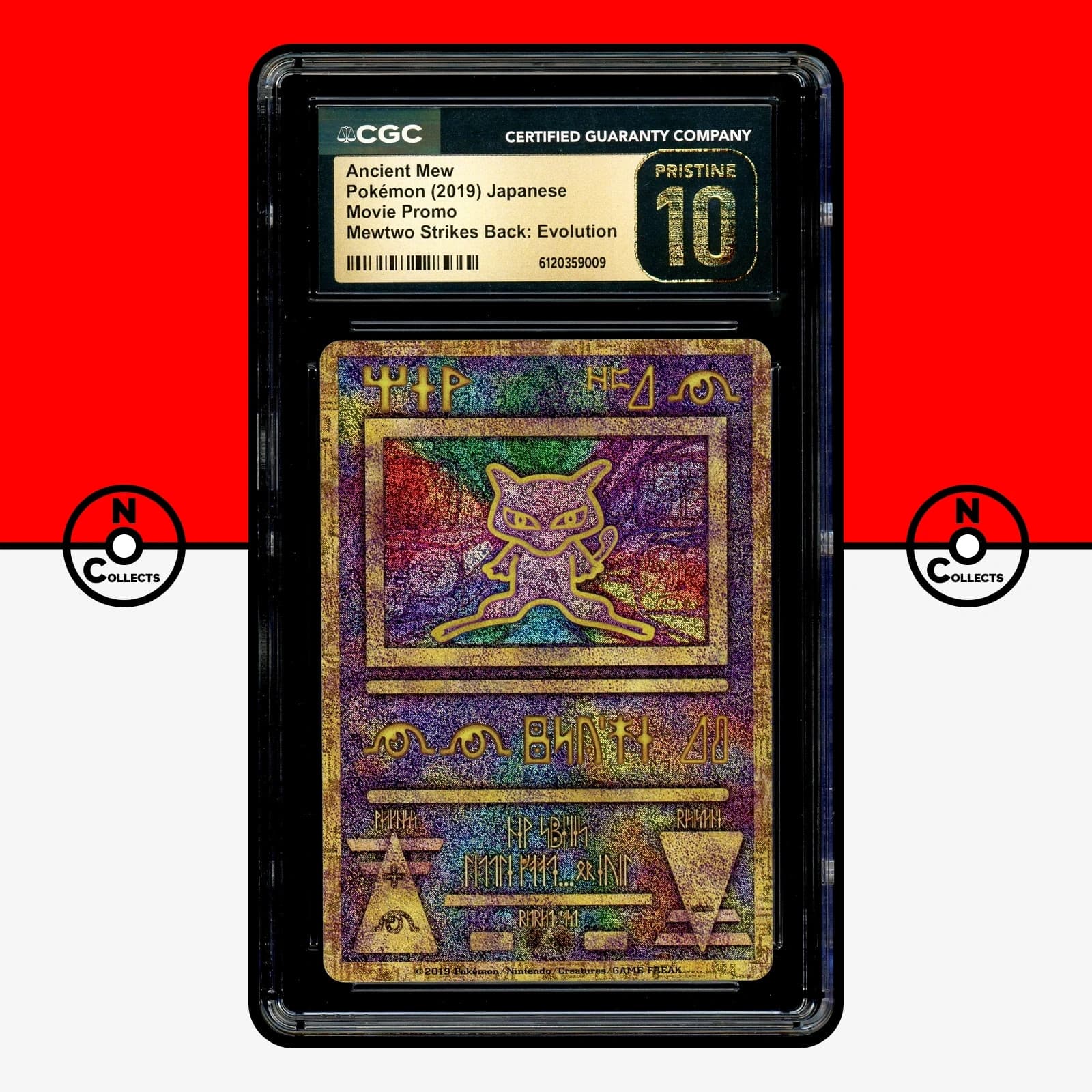 Pokemon CGC 10 PRISTINE Ancient Mew Mewtwo Strikes Back Movie 2019 PSA Japanese