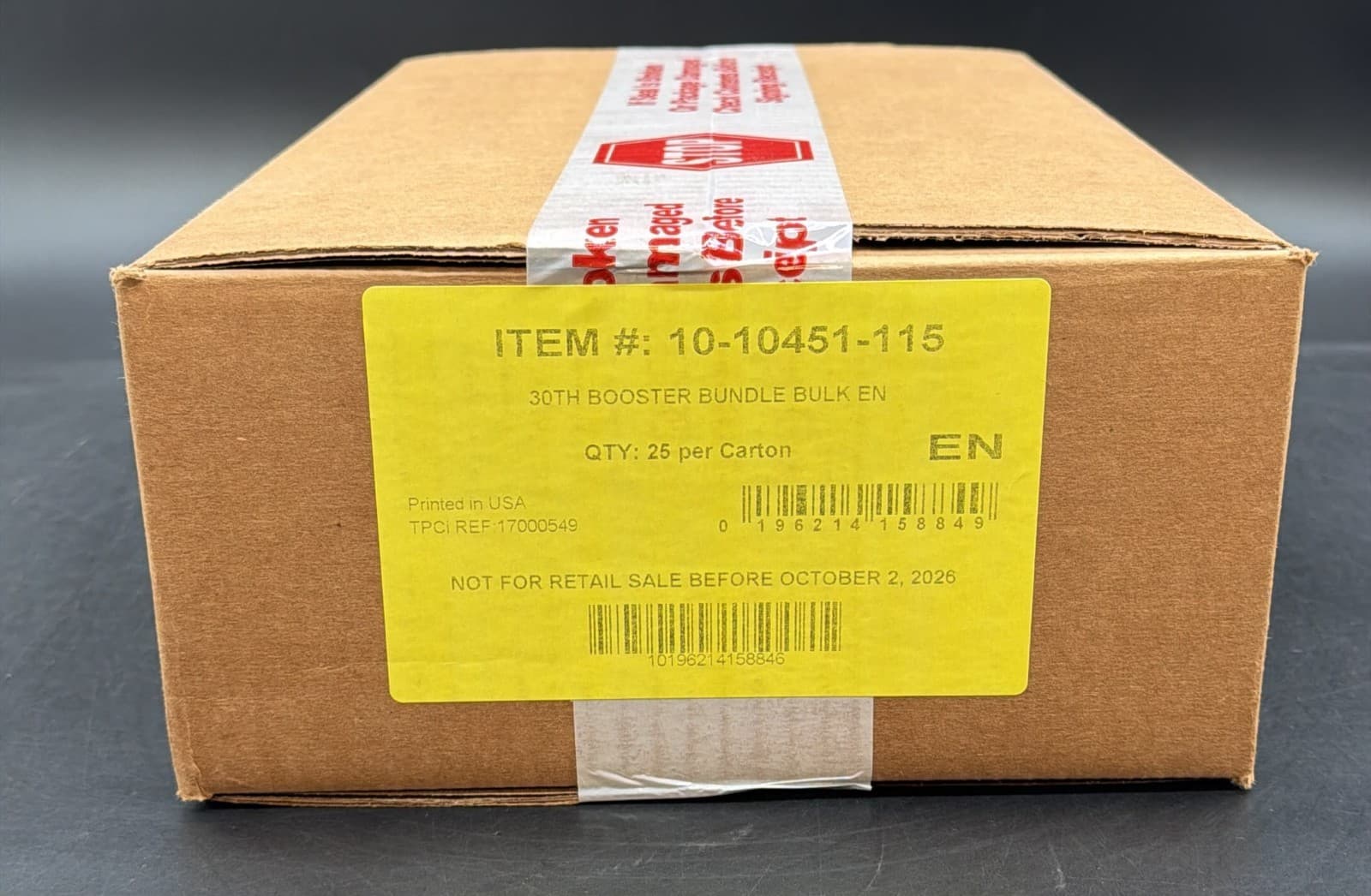 Pokemon TCG 30th Celebration Booster Bundle Case SEALED