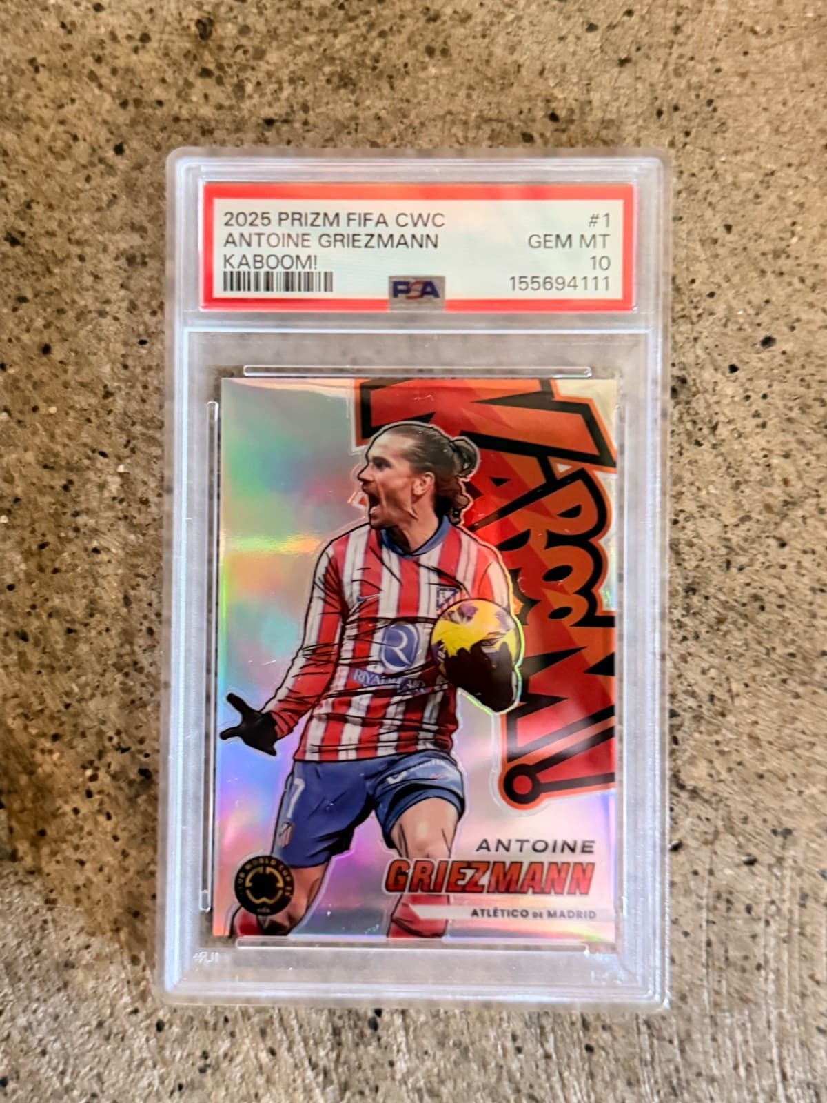 2025 Panini Prizm Fifa Club World Cup - KABOOM!  Antoine Griezmann #1