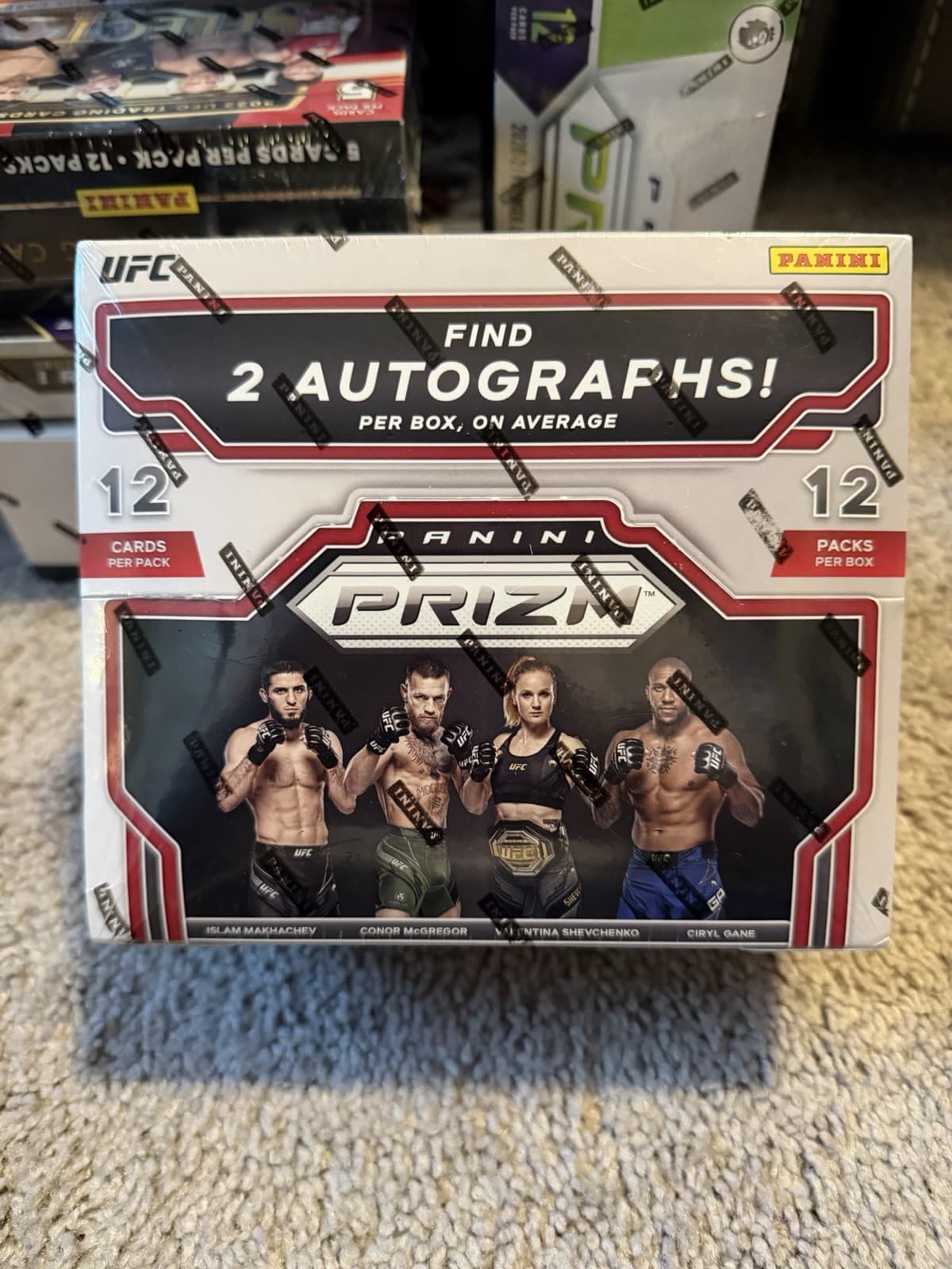 2022 PANINI PRIZM UFC HOBBY BOX SEALED