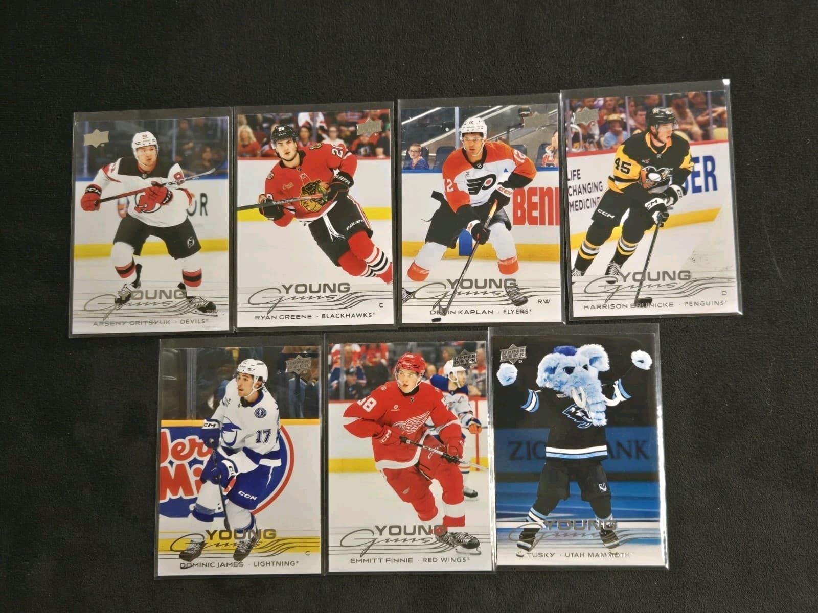 MASSIVE 2024-25 2025-26 Upper Deck Hockey 275 Insert Cards Lot w/ YGs SCHAEFER