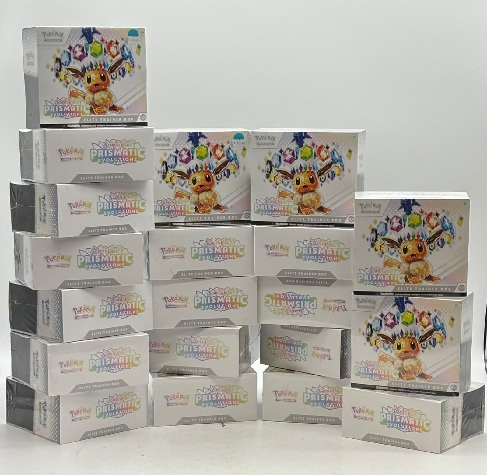 Lot of (20) Pokemon TCG Prismatic Evolutions Elite Trainer Boxes SEALED ETB