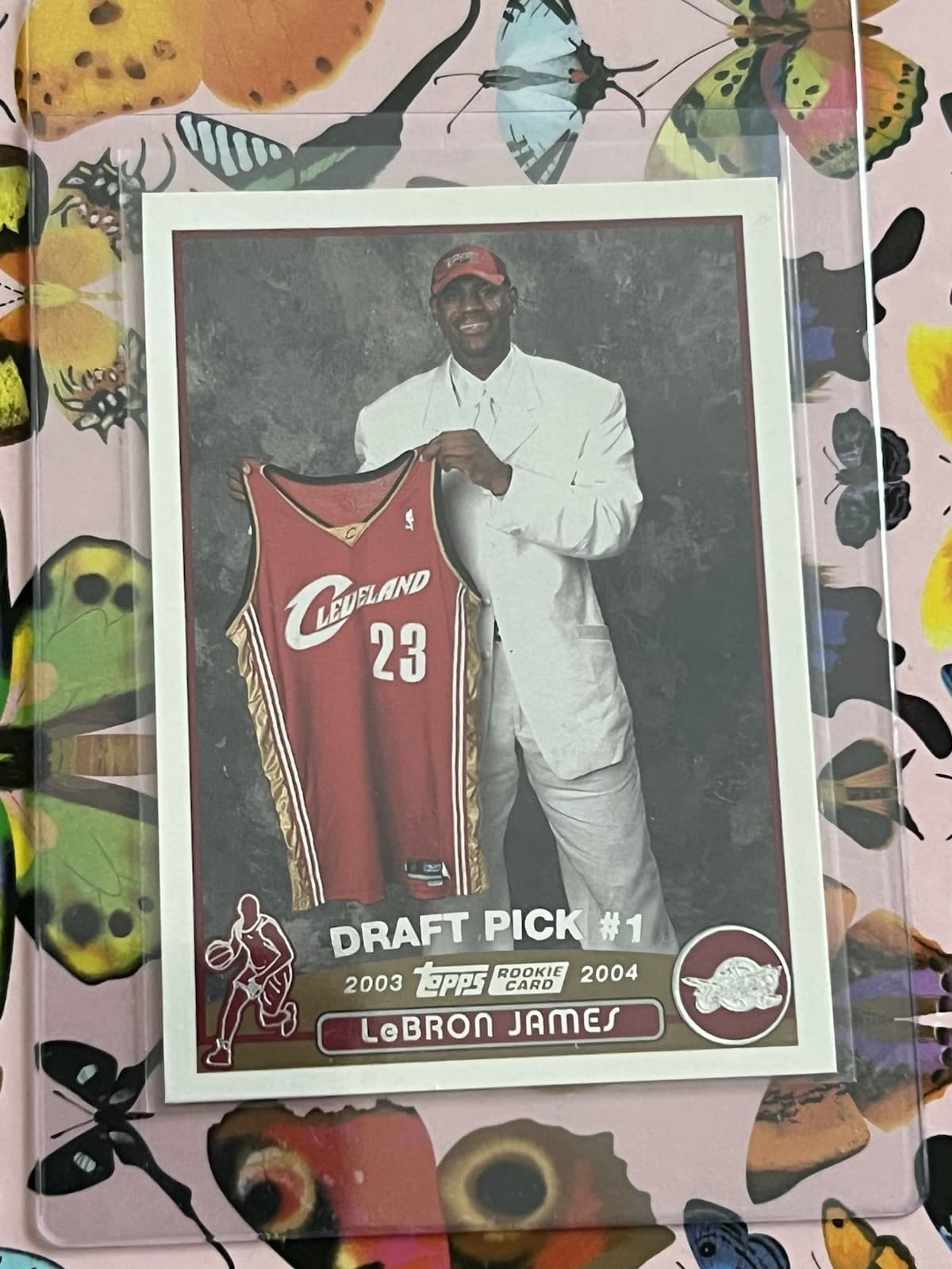 2003-04 Topps - Draft Pick LeBron James #221 (RC)