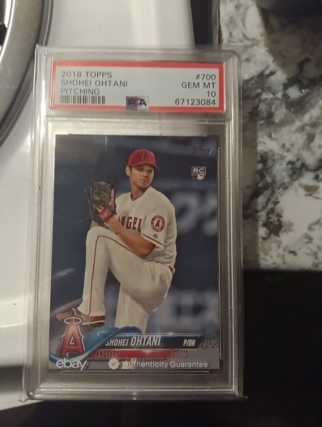2018 Topps -  Shohei Ohtani #700  (RC) PSA 10 
