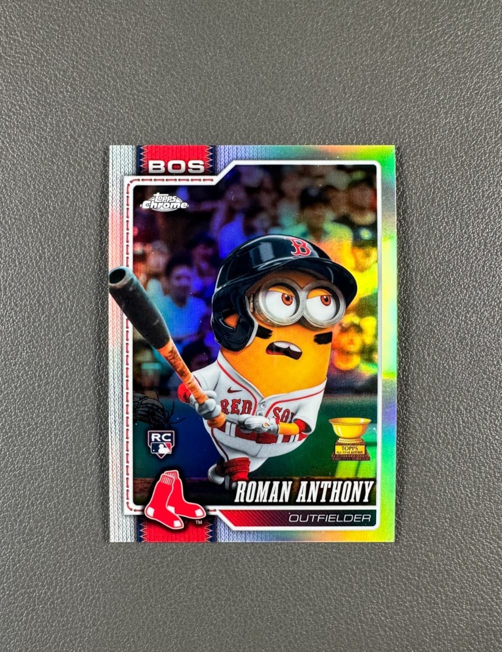 2026 Topps Chrome Baseball Roman Anthony RC Minions Refractor Rookie SSP #225 WQ