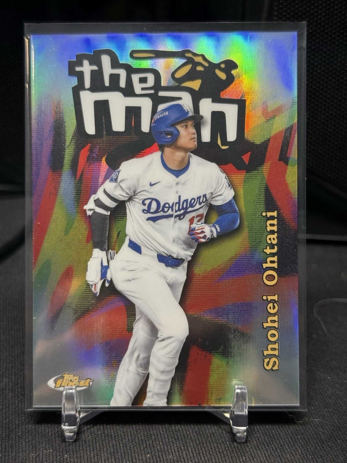 2026 Topps Finest The Man #TM2 Shohei Ohtani SSP Dodgers Case Hit Refractor