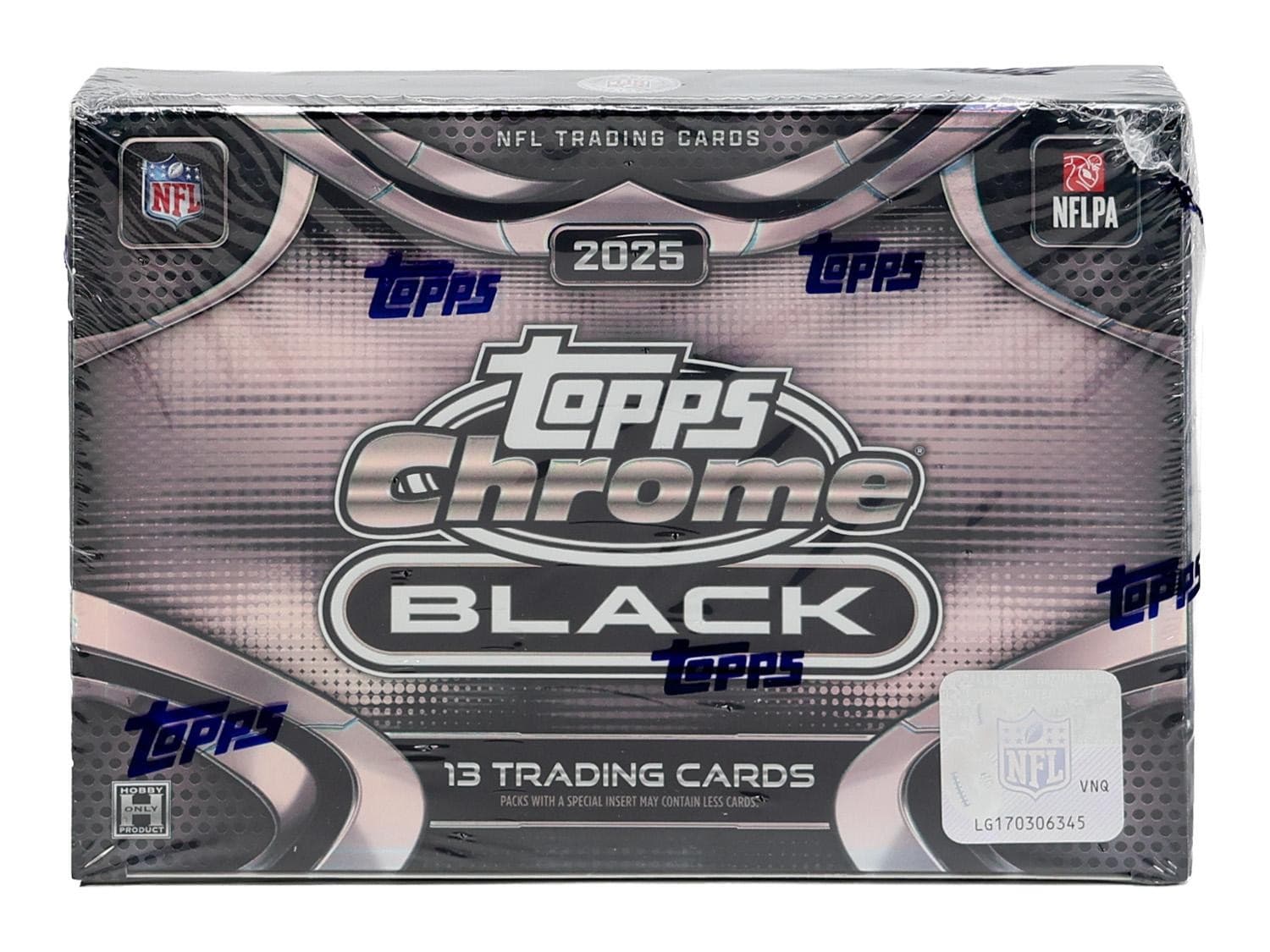 2025 Topps Chrome Black Football Hobby Box