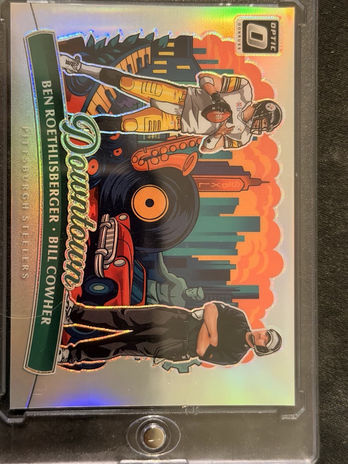2025 Panini Donruss Optic - Downtown Duos Ben Roethlisberger, Bill Cowher