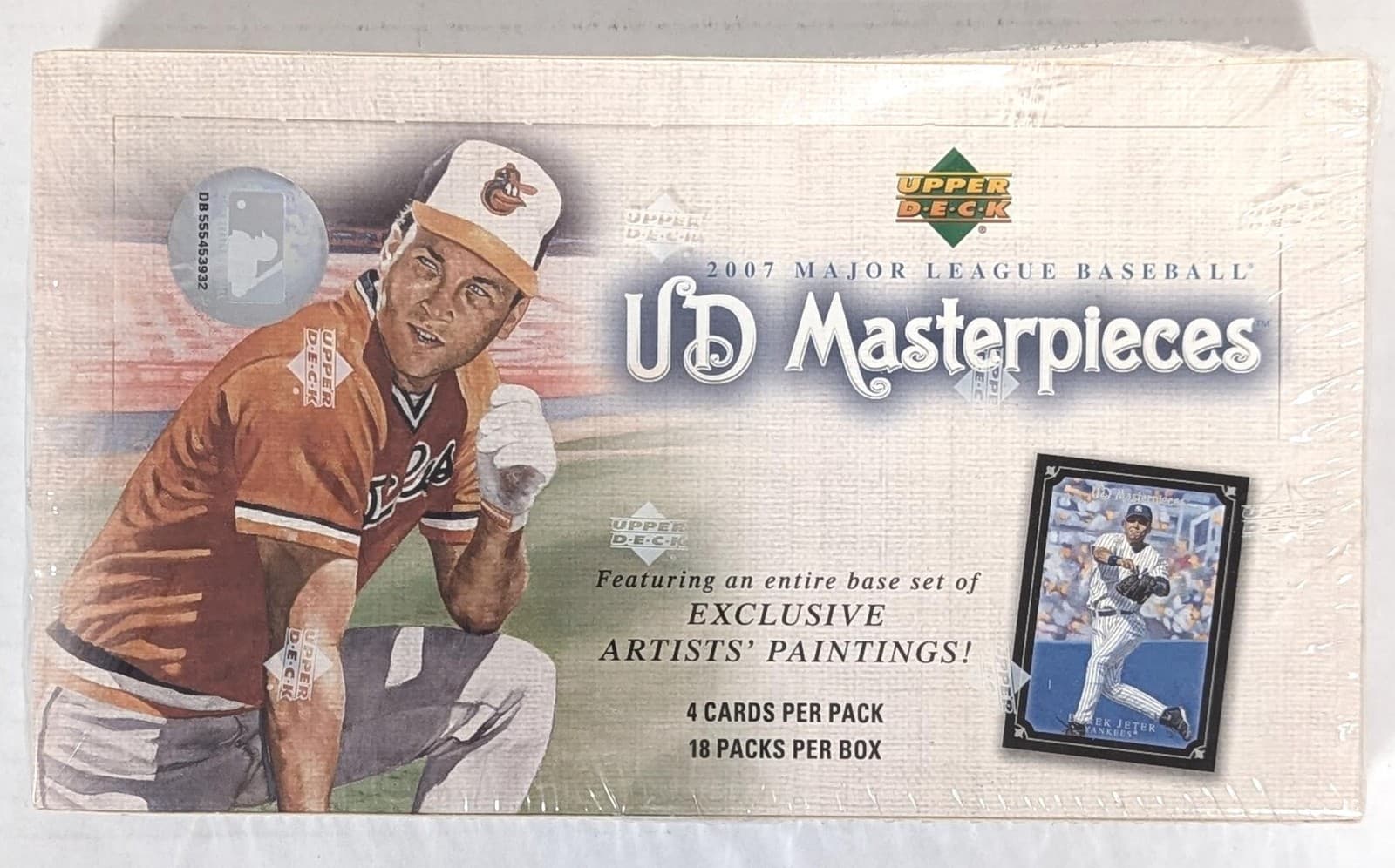 2007 Upper Deck Masterpieces Baseball Hobby Box
