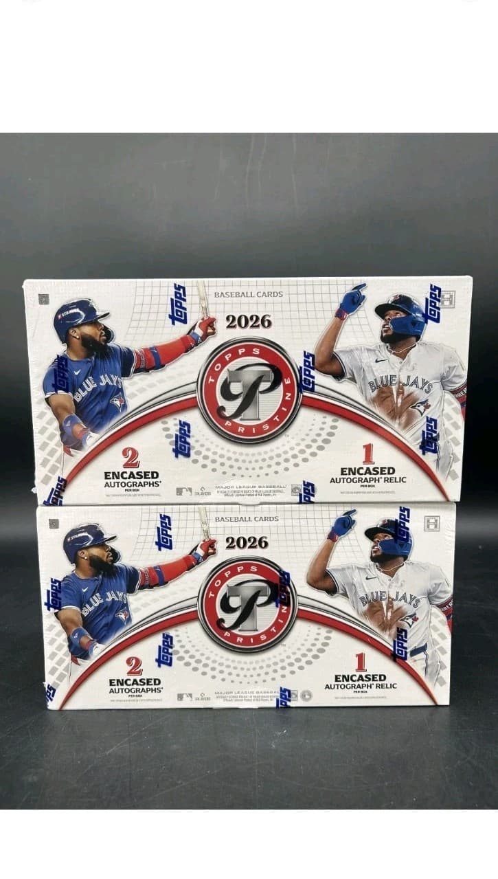 Lot of (2) 2026 Topps Pristine Baseball Hobby Box Sealed