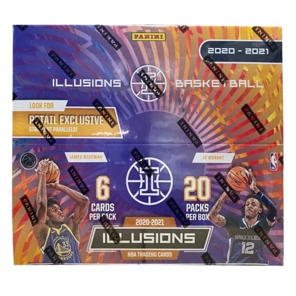 2020 PANINI ILLUSIONS BASKETBALL RETAIL 20-PACK BOX
