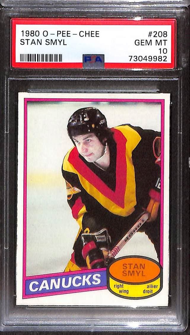 1980 O-Pee-Chee #208 Stan Smyl PSA 10 GEM-MT 73049982 