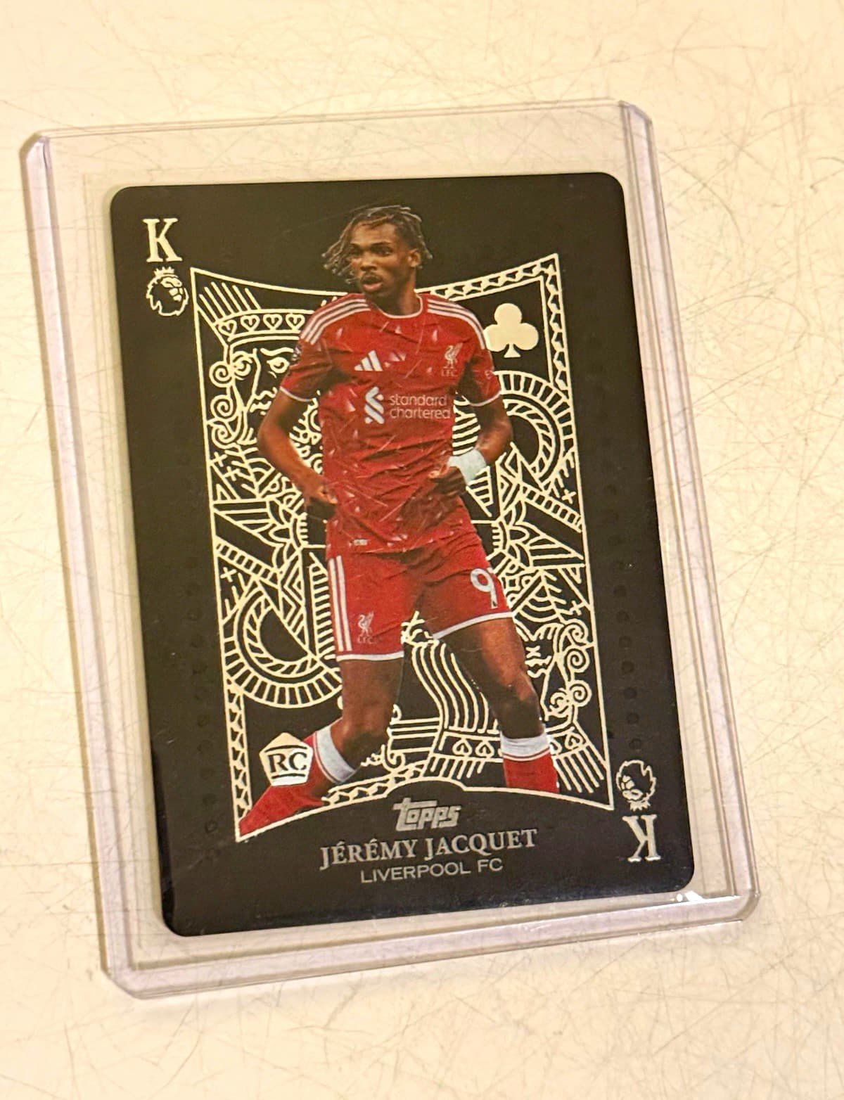 Topps All Kings Jérémy Jacquet Rookie Liverpool FC Premier League Card AK 6