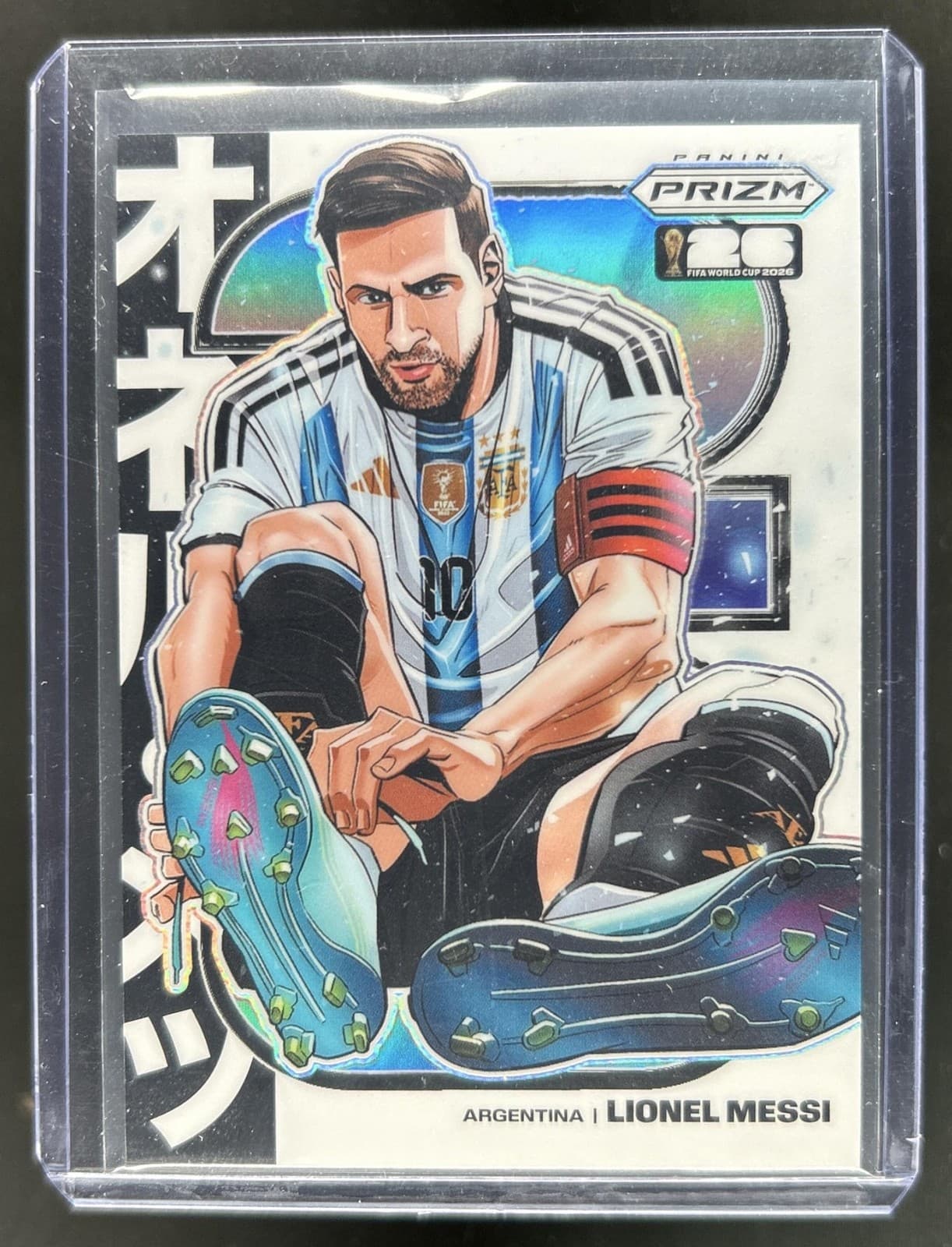 2026 Panini Prizm World Cup Lionel Messi Manga SSP #10 Argentina