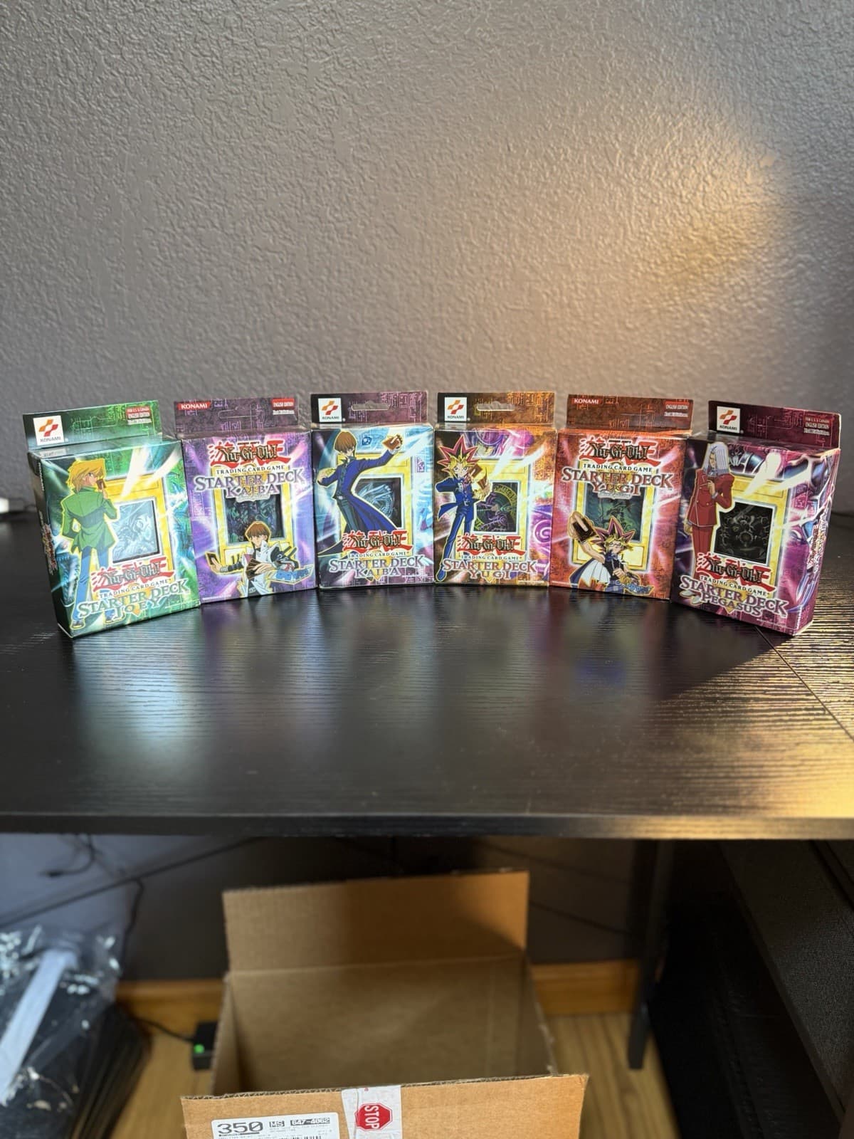 Yugioh Starter Decks, Kaiba, Yugi, Joey, And Pegasus All Sealed
