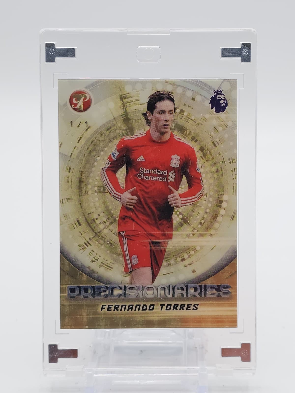 FERNANDO TORRES 2026-27 TOPPS PRISTINE P/L PRECISIONARIES SUPERFRACTOR 1/1 Q2215