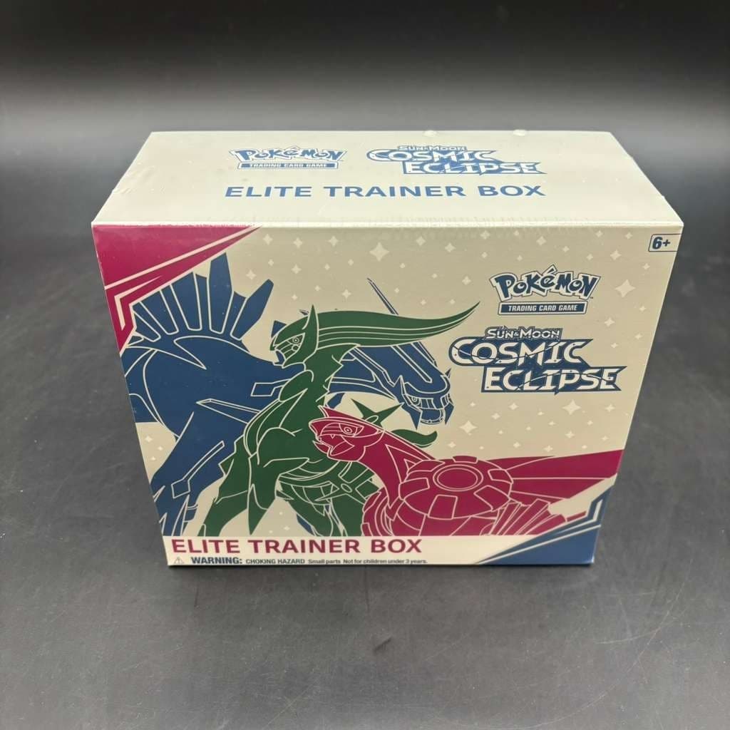 Pokemon TCG Sun & Moon Cosmic Eclipse Elite Trainer Box SEALED ETB with Acrylic
