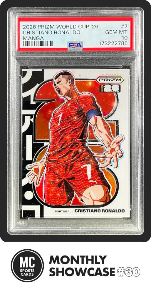 Cristiano Ronaldo Psa 10 2026 Panini Prizm World Cup #7 Manga Ssp Portugal Gem