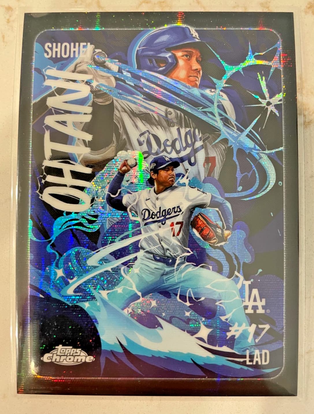 Topps Chrome Baseball 2026 Shohei Ohtani Case Hit Ultraviolet SSP
