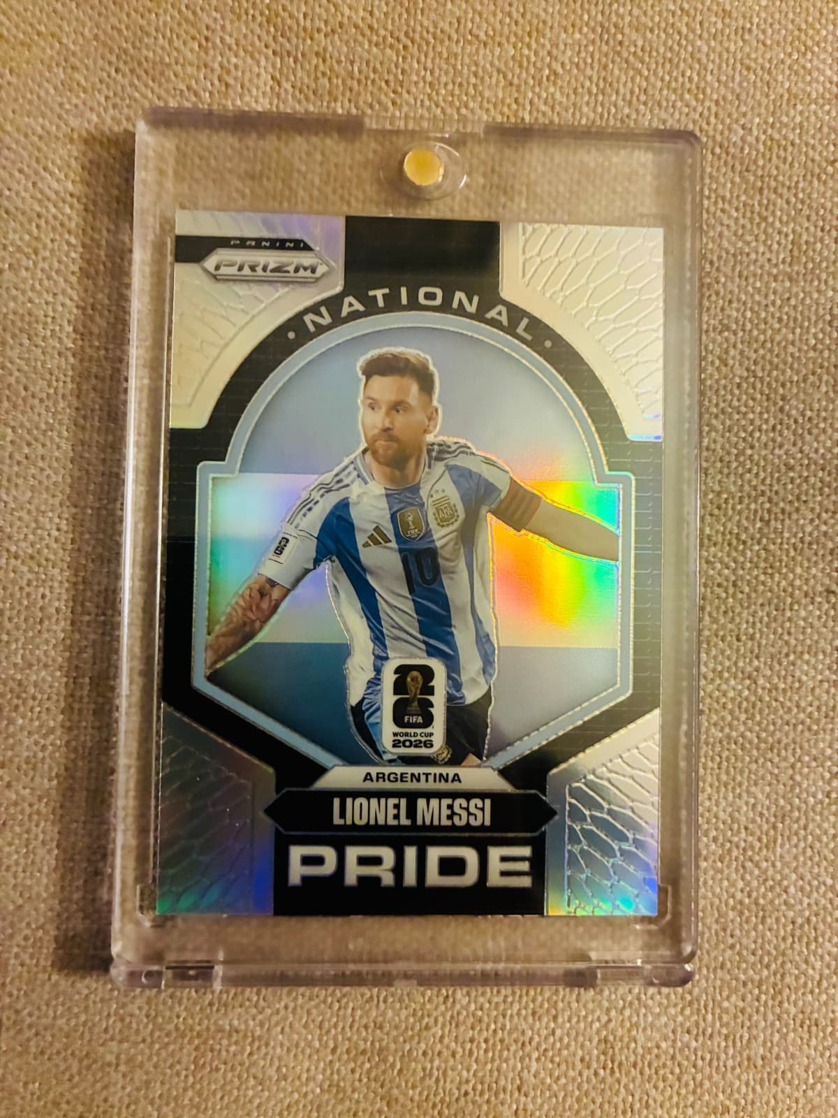2026 Panini Prizm FIFA Lionel Messi #10 National Pride