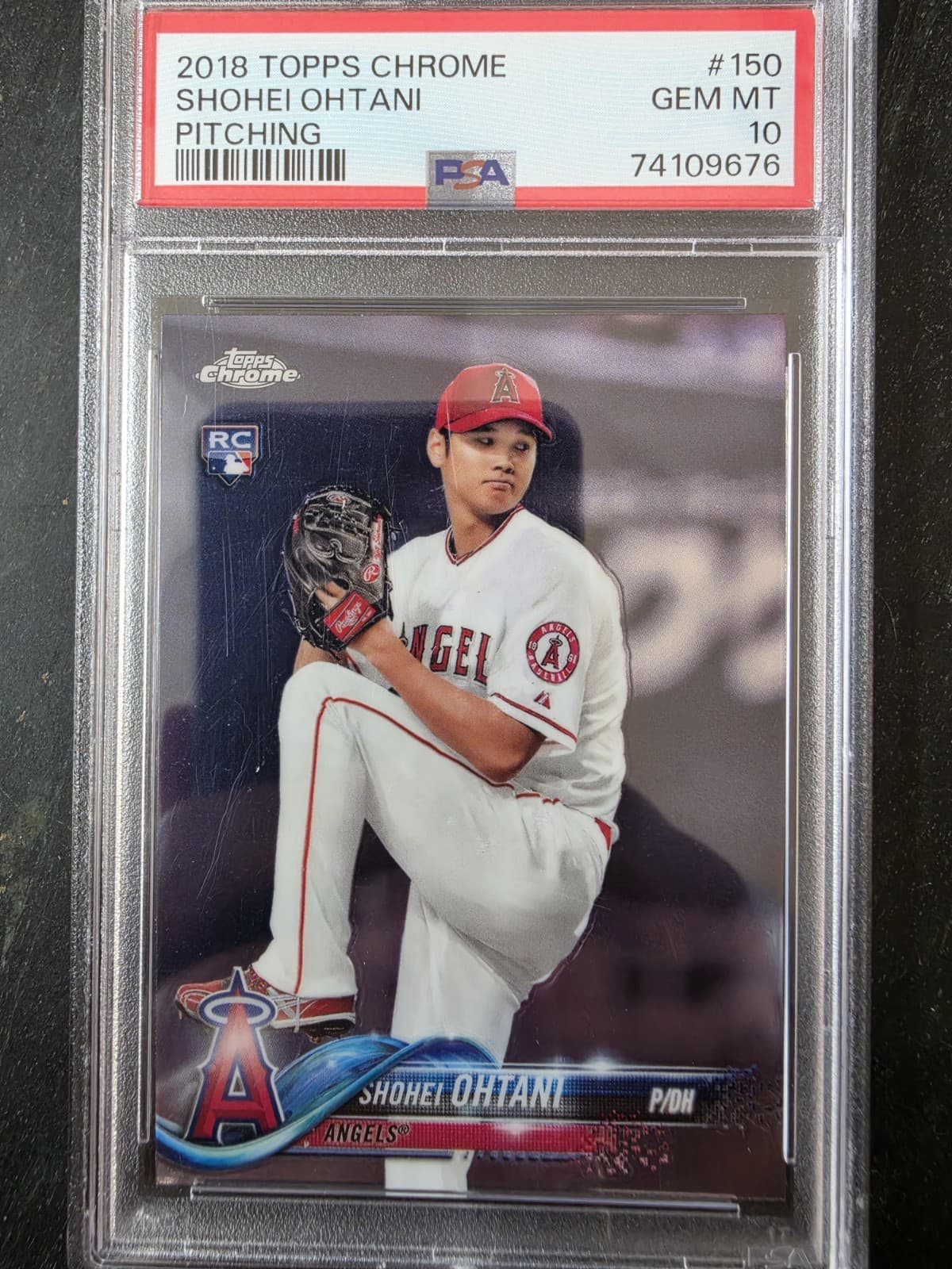 2018 Topps Chrome Shohei Ohtani PSA 10 Gem Mint